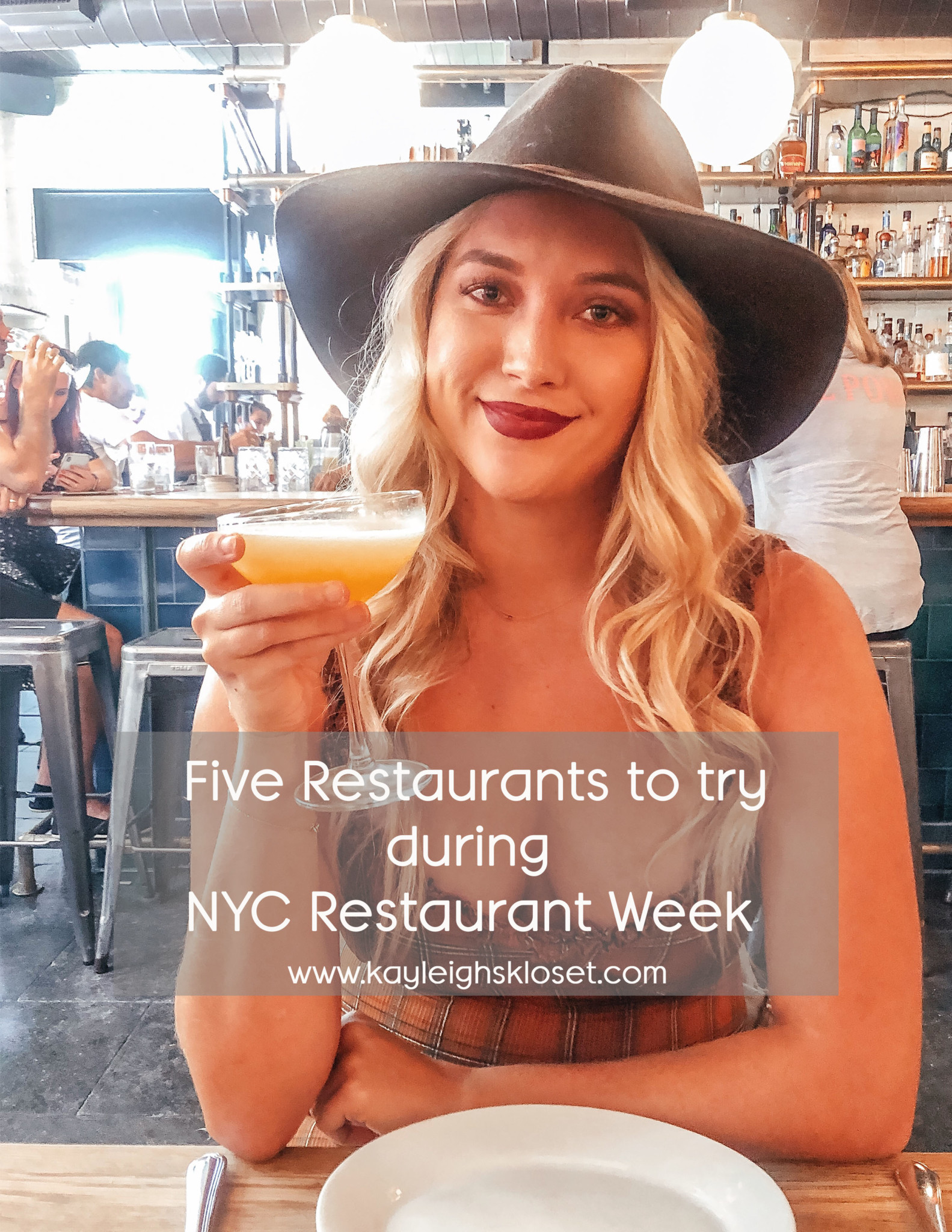 Five Restaurants to try During NYC Restaurant Week Kayleigh's Kloset
